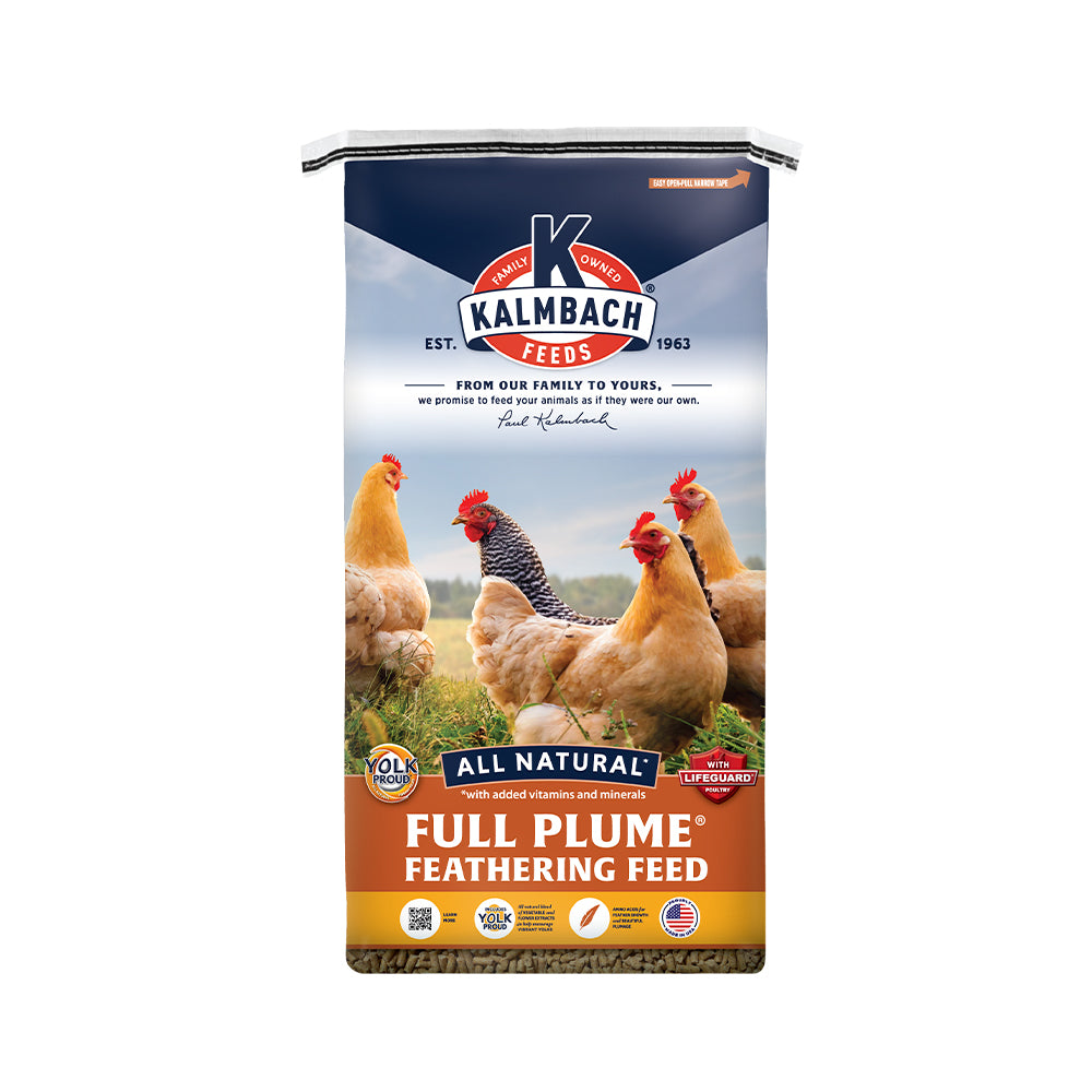 ドッグフード Plume Full Plume® Feathering Feed – Kalmbach Feeds®