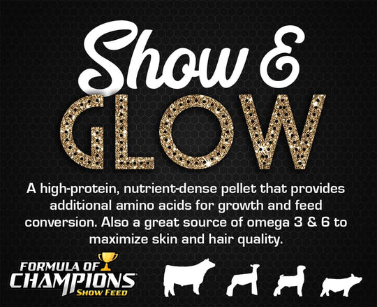 foc show and glow description livestock supplement