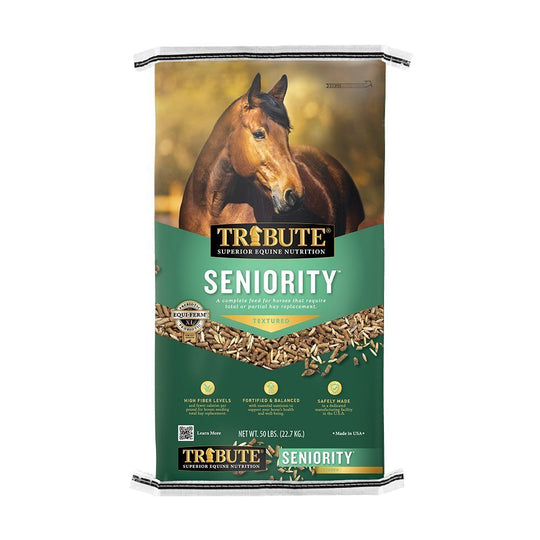 seniority textured hay replacement horse feed