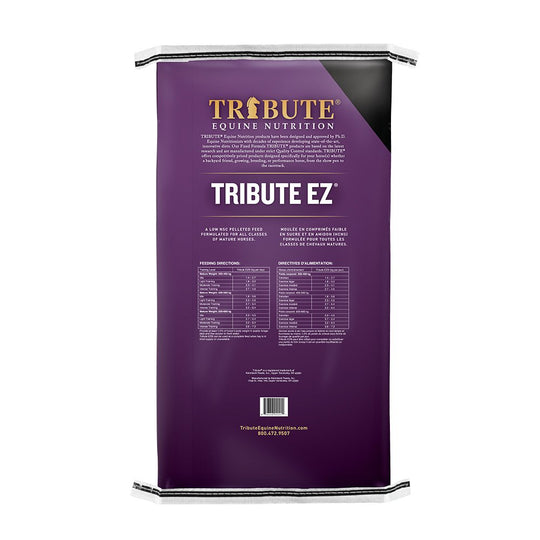 tribute equine nutrition tribute ez low nsc horse feed cananda