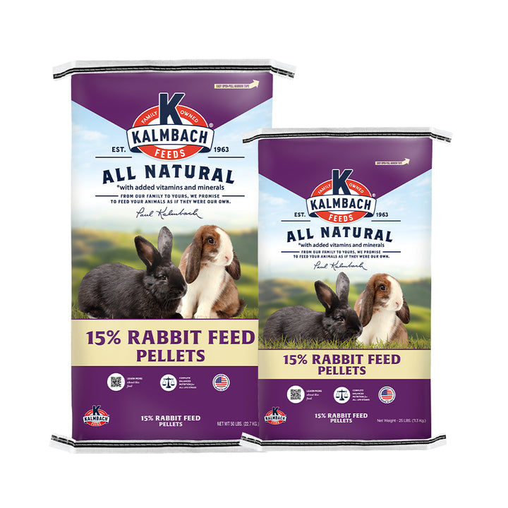 Rabbit Food and Supplements – Kalmbach Feeds®