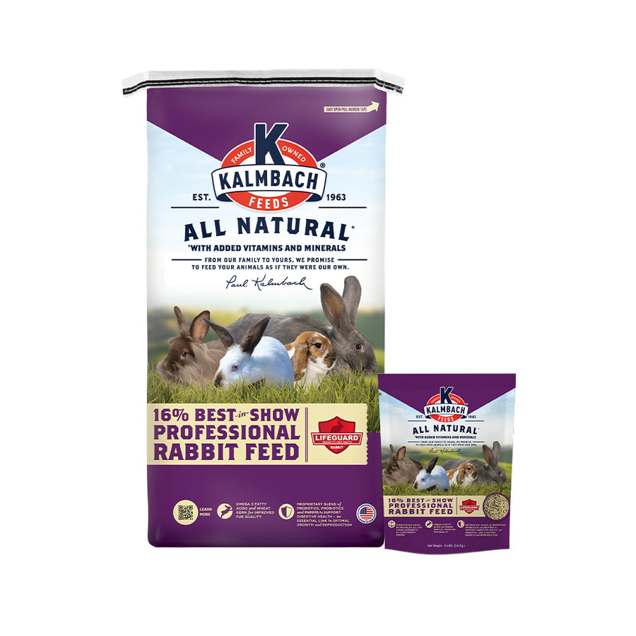 Premium Rabbit Feed & Supplements | Kalmbach Feeds®