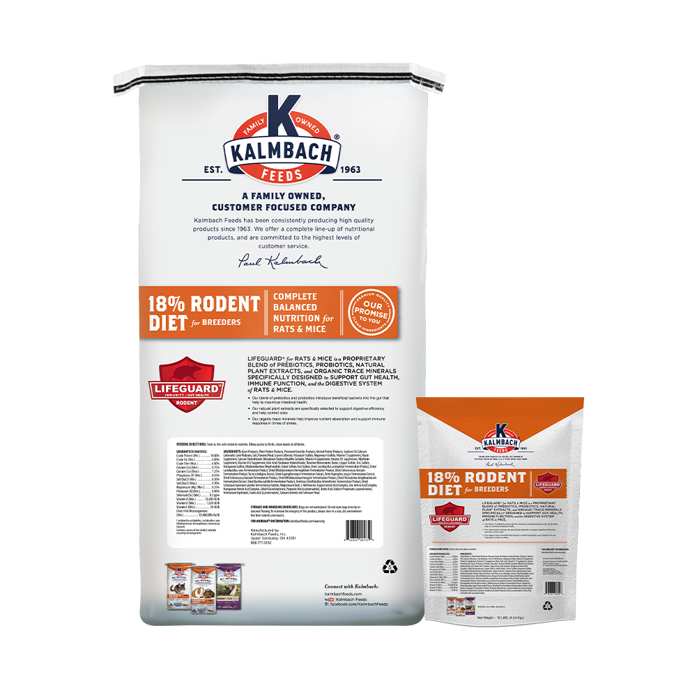 Kalmbach 18% Rodent Diet