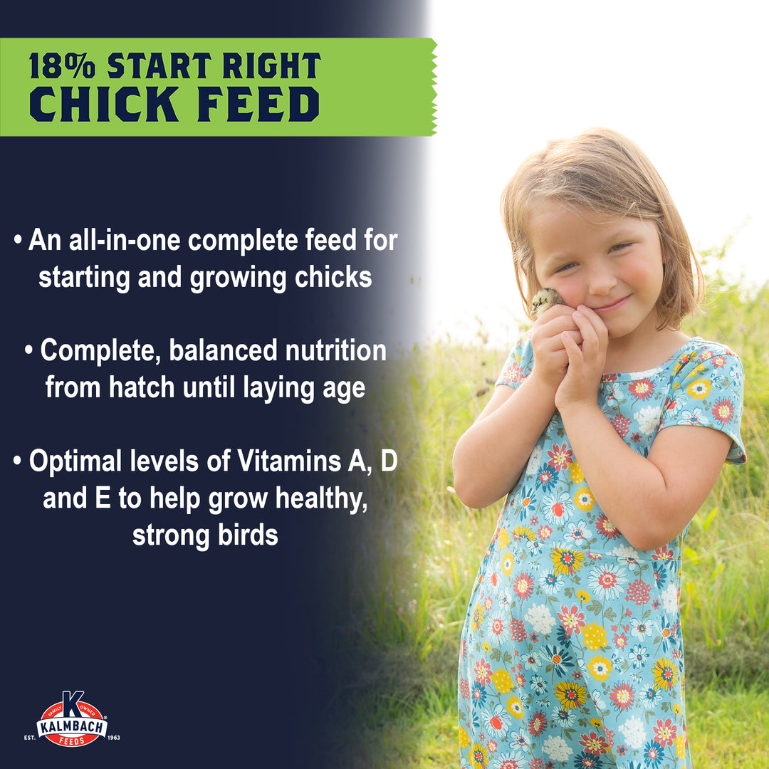 18% Start Right® Chicken Crumble Feed