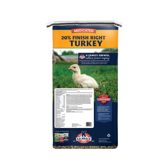 20% Finish Right® Turkey (Medicated)