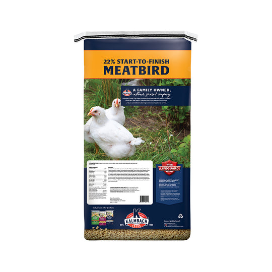 22% Start-To-Finish Meatbird Feed