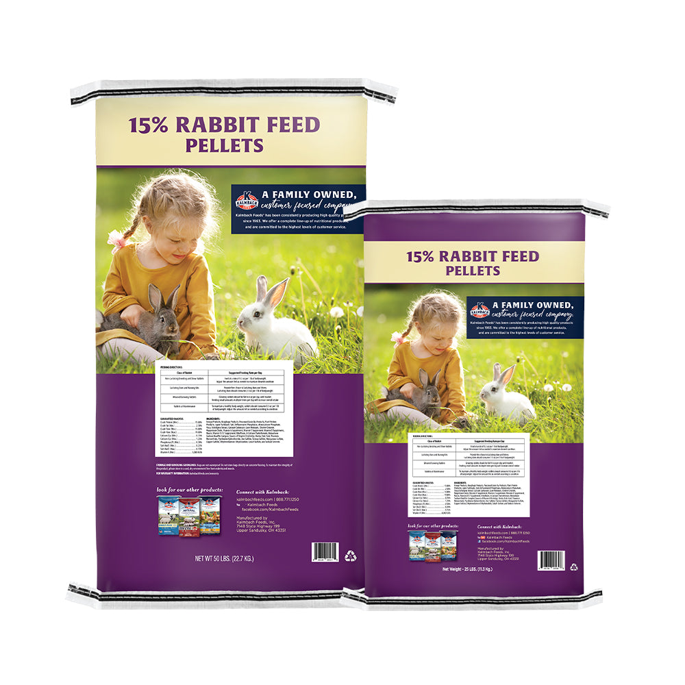 Rabbit Food and Supplements – Kalmbach Feeds®