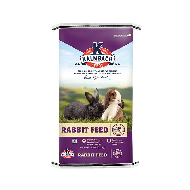 Rabbit Food and Supplements – Kalmbach Feeds®