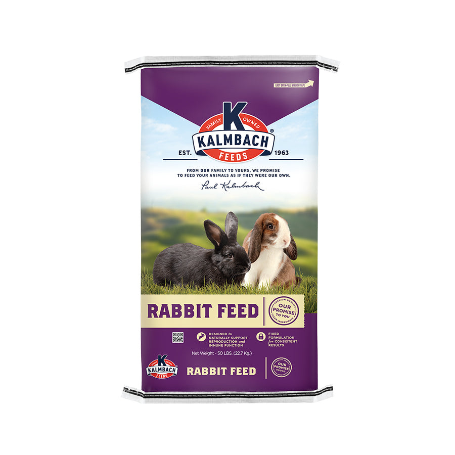 Rabbit Food and Supplements – Kalmbach Feeds®