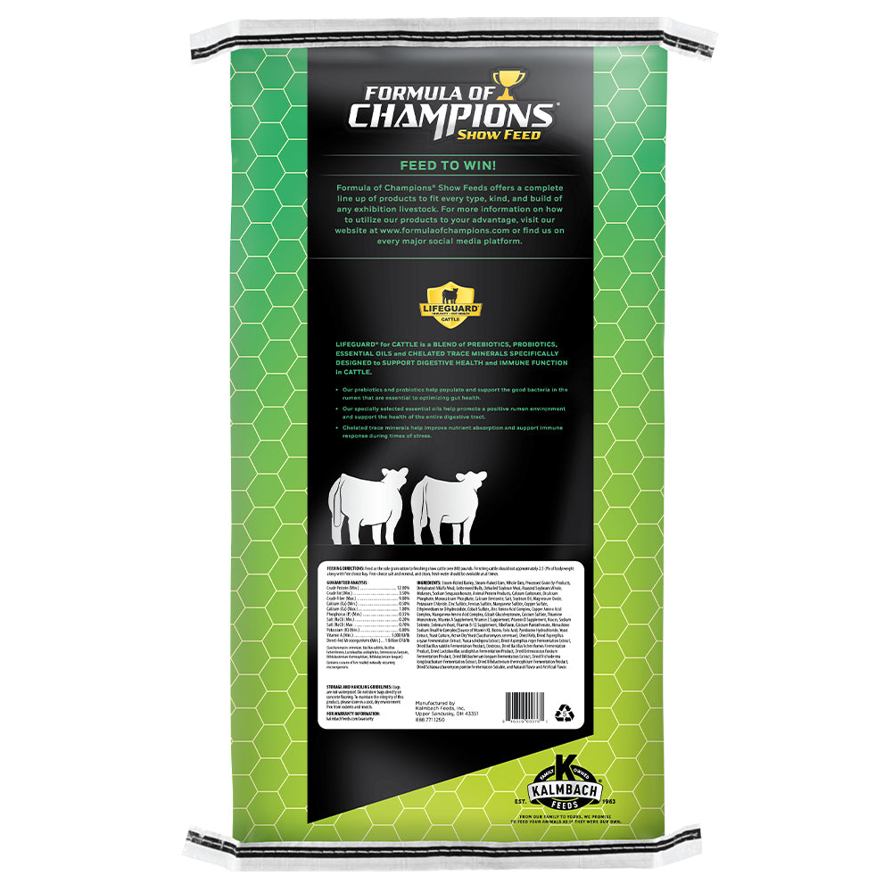 Barley Blend Show Cattle Feed