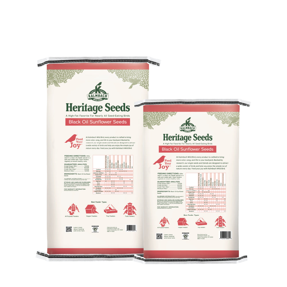 Heritage Seeds Black Oil Sunflower Seeds