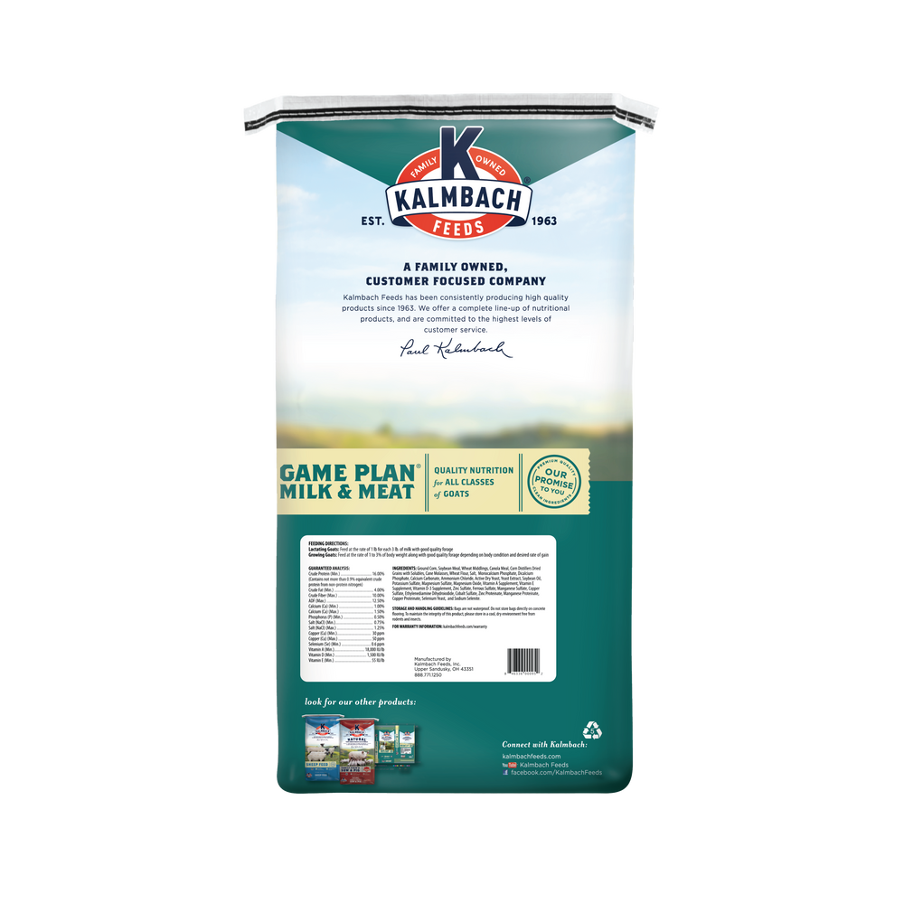 Game Plan® Milk & Meat Goat