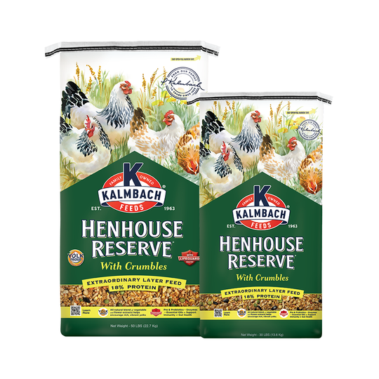 Henhouse Reserve® with Crumbles for Chickens and Poultry