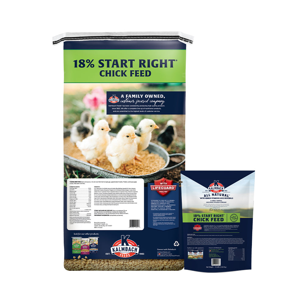 18% Start Right® Chicken Crumble Feed