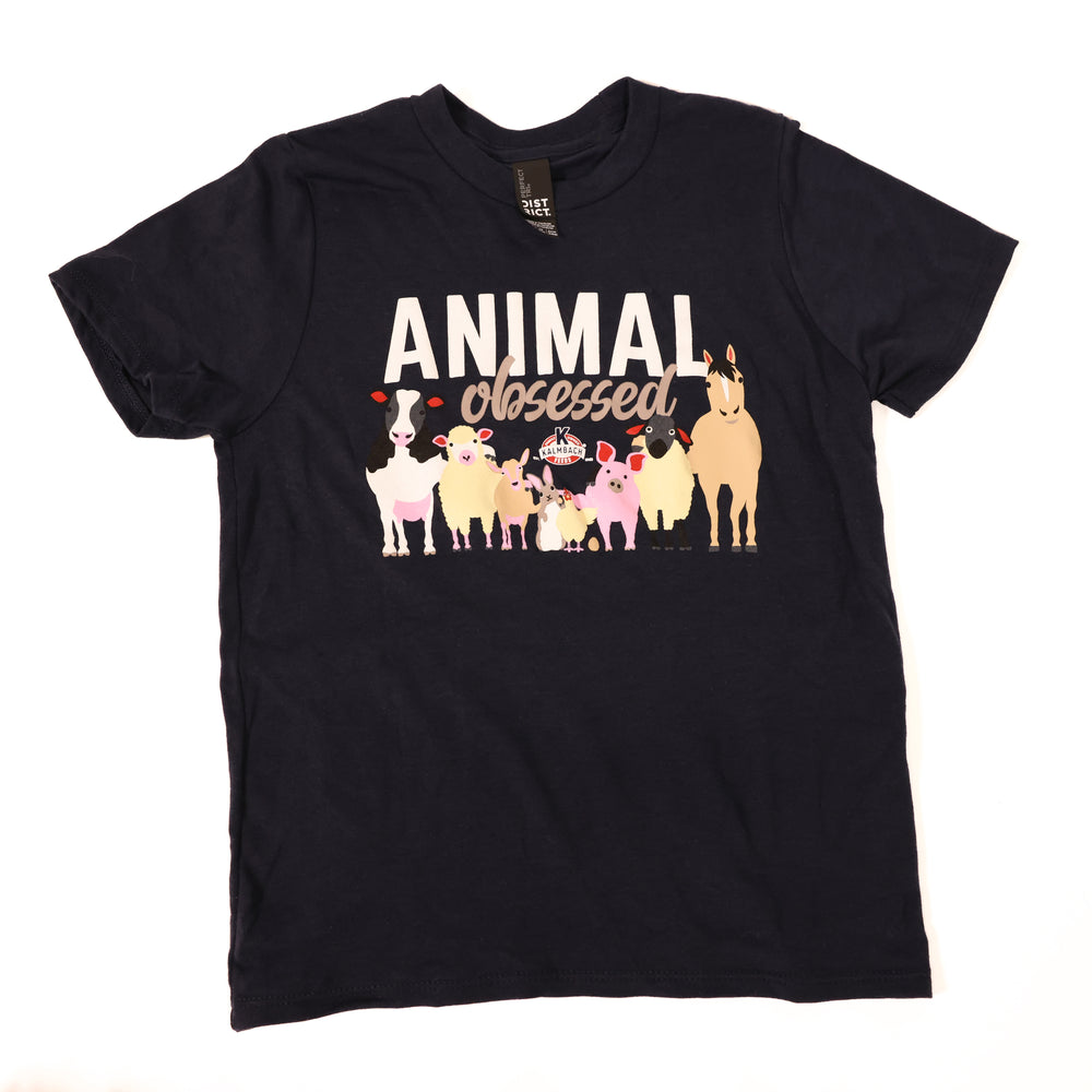 Kalmbach Collection Animal Obsessed Kids Tee