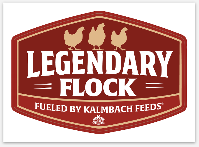 Kalmbach Collection Legendary Flock Sticker