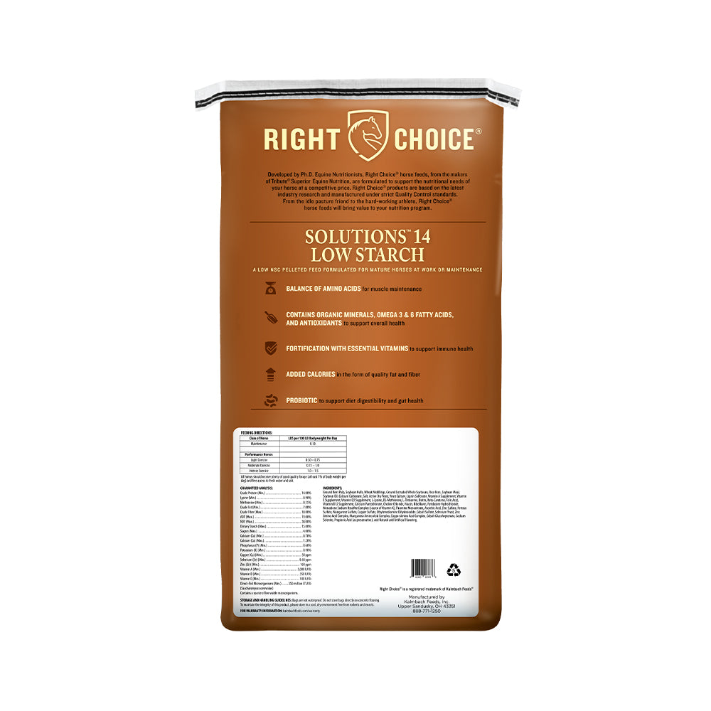 Solutions® 14 Low Starch