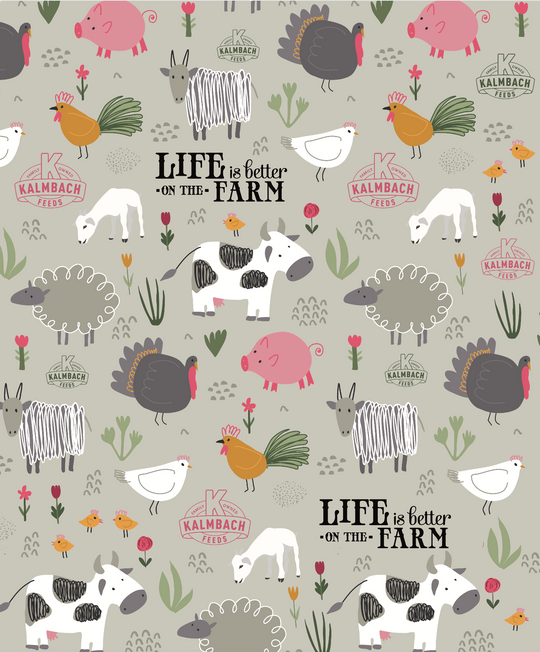 Life is Better on the Farm Blanket