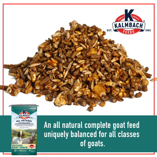Textured Goat Grain feed with bag