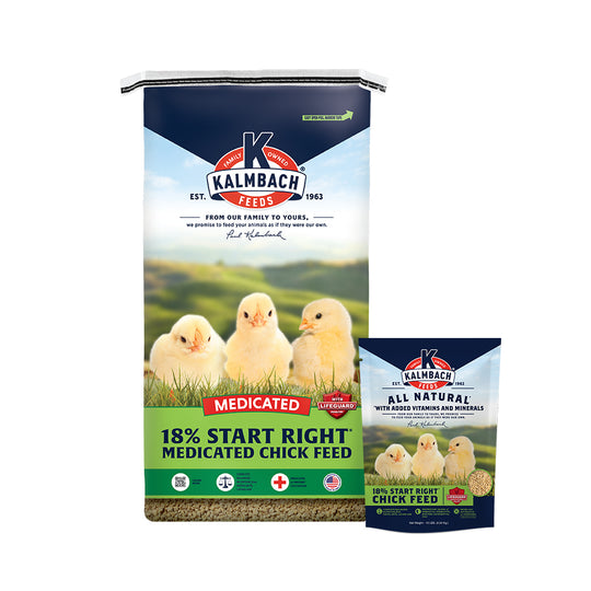18% Start Right® Chick Feed (Medicated)