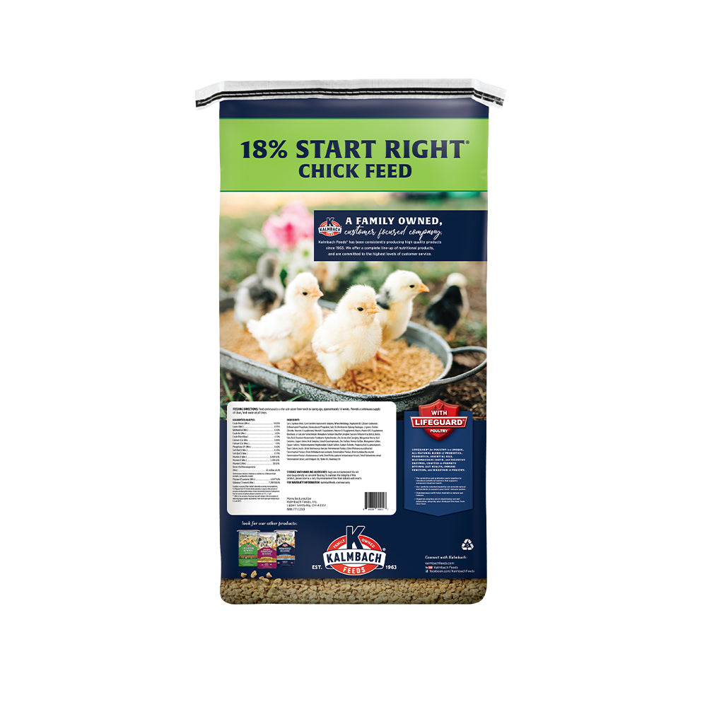 18% Start Right® Chicken Crumble Feed
