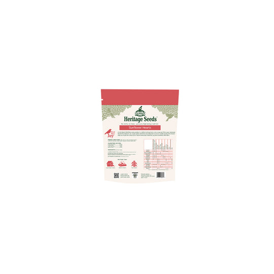 Heritage Seeds Sunflower Hearts