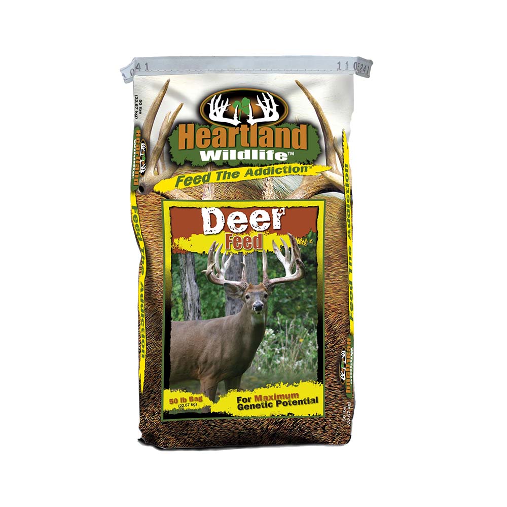 Roasted Bean Cuisine Deer Attractant - 12 Lb High Protein Deer Feed With Digestive Supplement