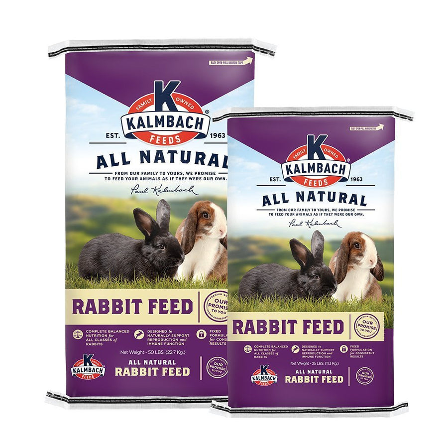 Rabbit Food and Supplements – Kalmbach Feeds®