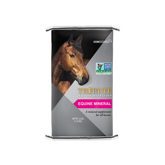 tribute equine nutrition non-gmo horse mineral supplement